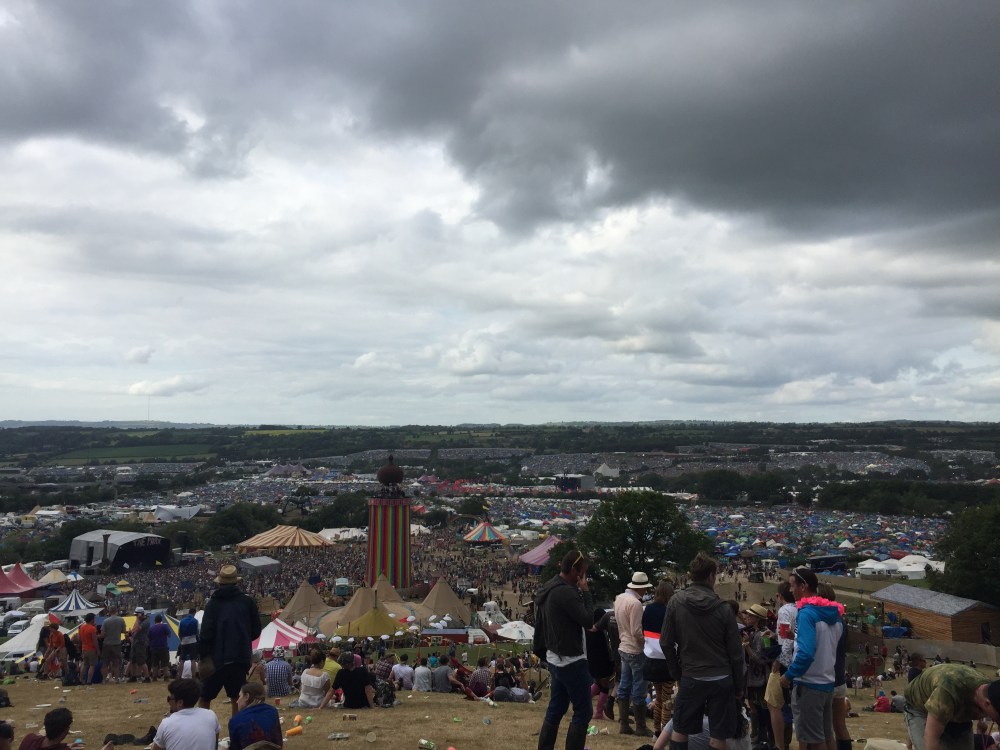 Glastonbury from the Park Hill