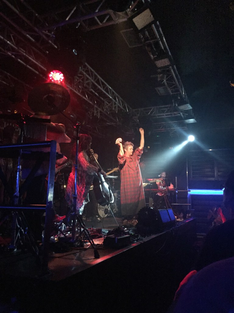 Tim DeLaughter as conductor